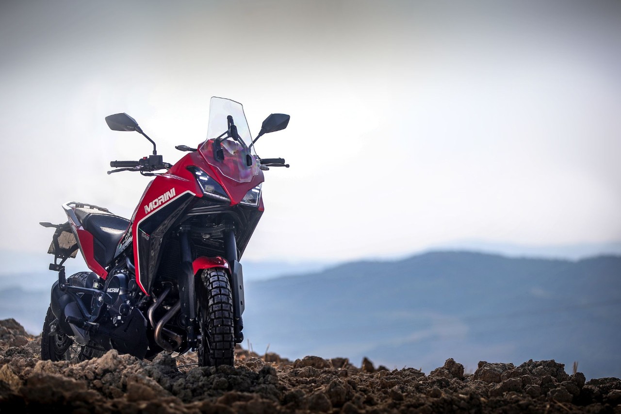 Moto Morini X-Cape: punto di FUGA